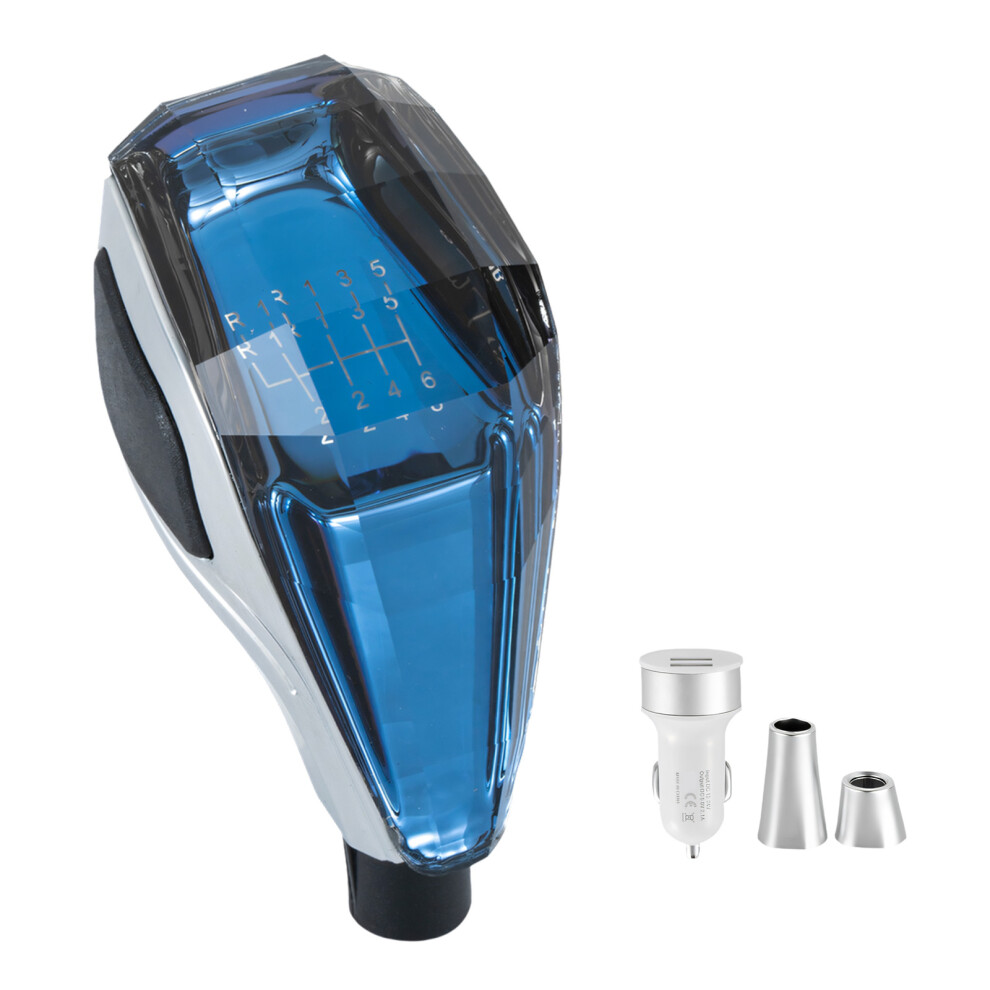 Shifter Knob For Most Vehicles For Interior Replacement Accessories R135 246 Blue 7754004666511
