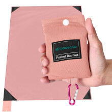 Odoland Outdoor Pocket Travel Blanket Beach Mat Waterproof Sand Proof