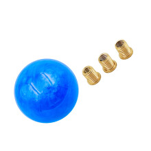 High Gloss Acrylic Shifts Knob Designs Car Spare Part for Car Enthusiasts light blue