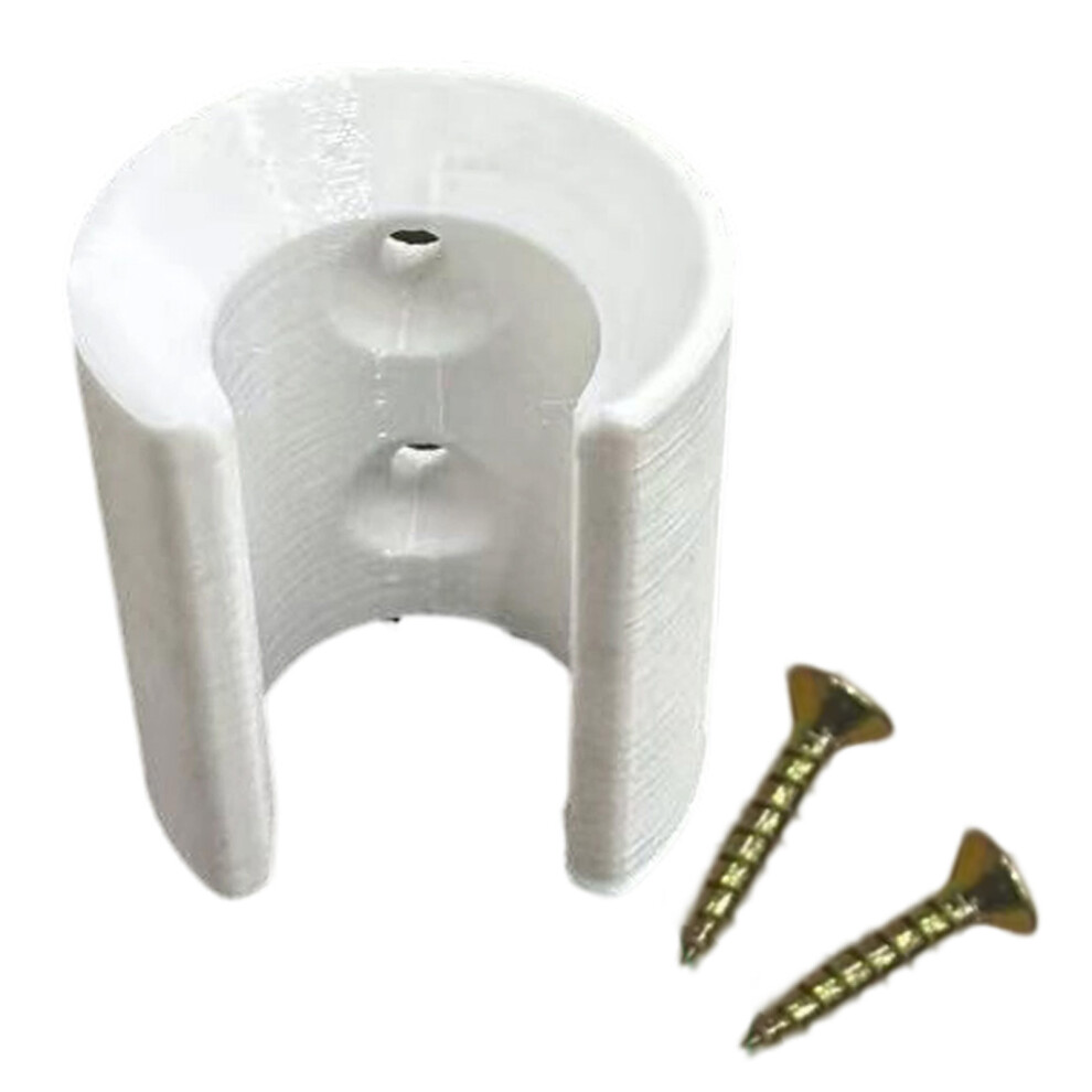 High Strength Plastic Wall Holders Produced For 1/2Inch Ratchet And Extension Tool White 7754004599833