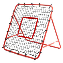 Football Rebounder - Football Training Equipment, Adjustable Soccer Rebound Net with Steel Frame, Portable Folding Trainer Practice, Outdoor Garden B