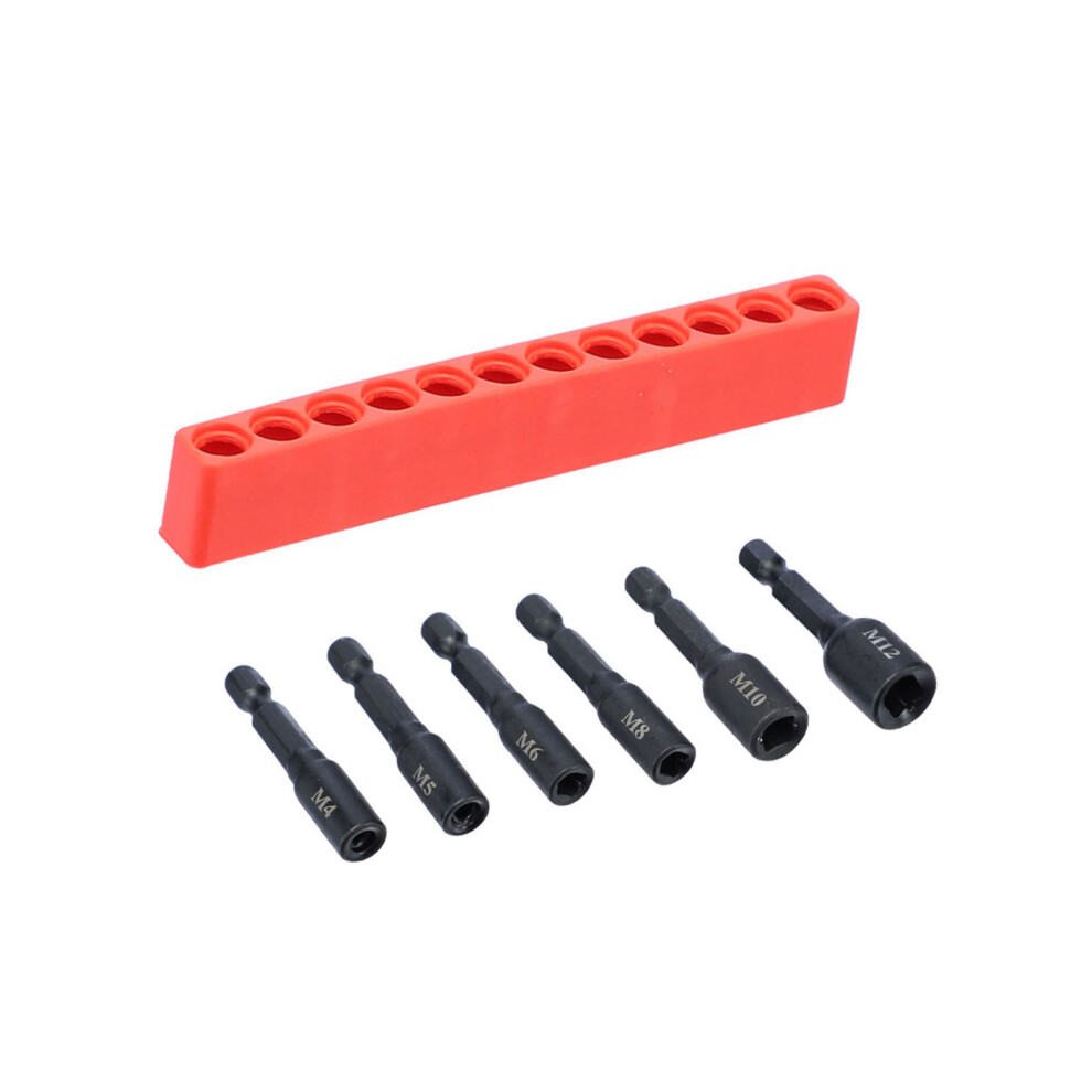 8Pcs Professional Machine Tap Sleeve Wrench 1/4Inch Hexagonal Shank M4m12 Storage. 7754004634251