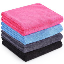 Meng Jiaran 4 Pack Microfibre Gym Towel Fast Drying, 75x35 cm Fast Drying Sports Gym Towel for Men Women, Super Absorbent Workout Towels for Yoga Tra