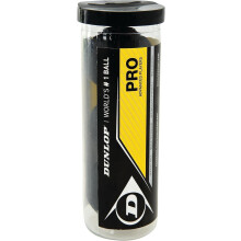 DUNLOP PRO Squash Balls - Tube of