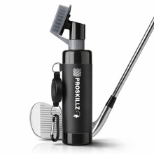 PROSKILLZ UK PRO Golf Club Brush Cleaner with Built-In Water Spray –