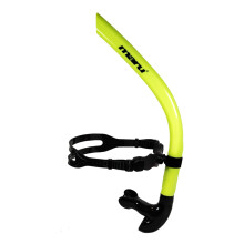 Maru Front Snorkel (Lime Green) – Technique-Boosting Swimming Snorkel for Training & Endurance – Centre-Line Design, One-Way Purge Valve & Adjusta