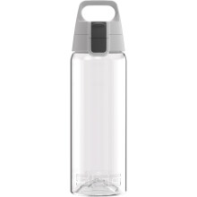 Sigg - Tritan Water Bottle - Total Color ONE Transparent - Suitable For Carbonated Beverages - Dishwasher Safe - Leakproof - Featherweight BPA Free -