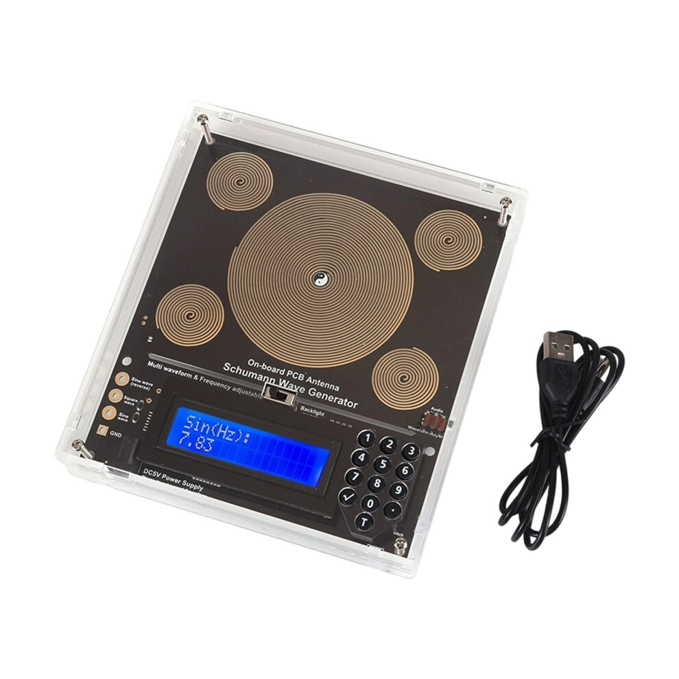 Compacted Waveforms Generator For Scientific Experiments And Relaxation Therapy With Case 7754004603530