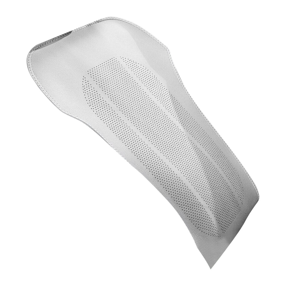 Leather Car Seat Backrest With Airflows Holes Ventilation Car Back Cushion White 7754004586598