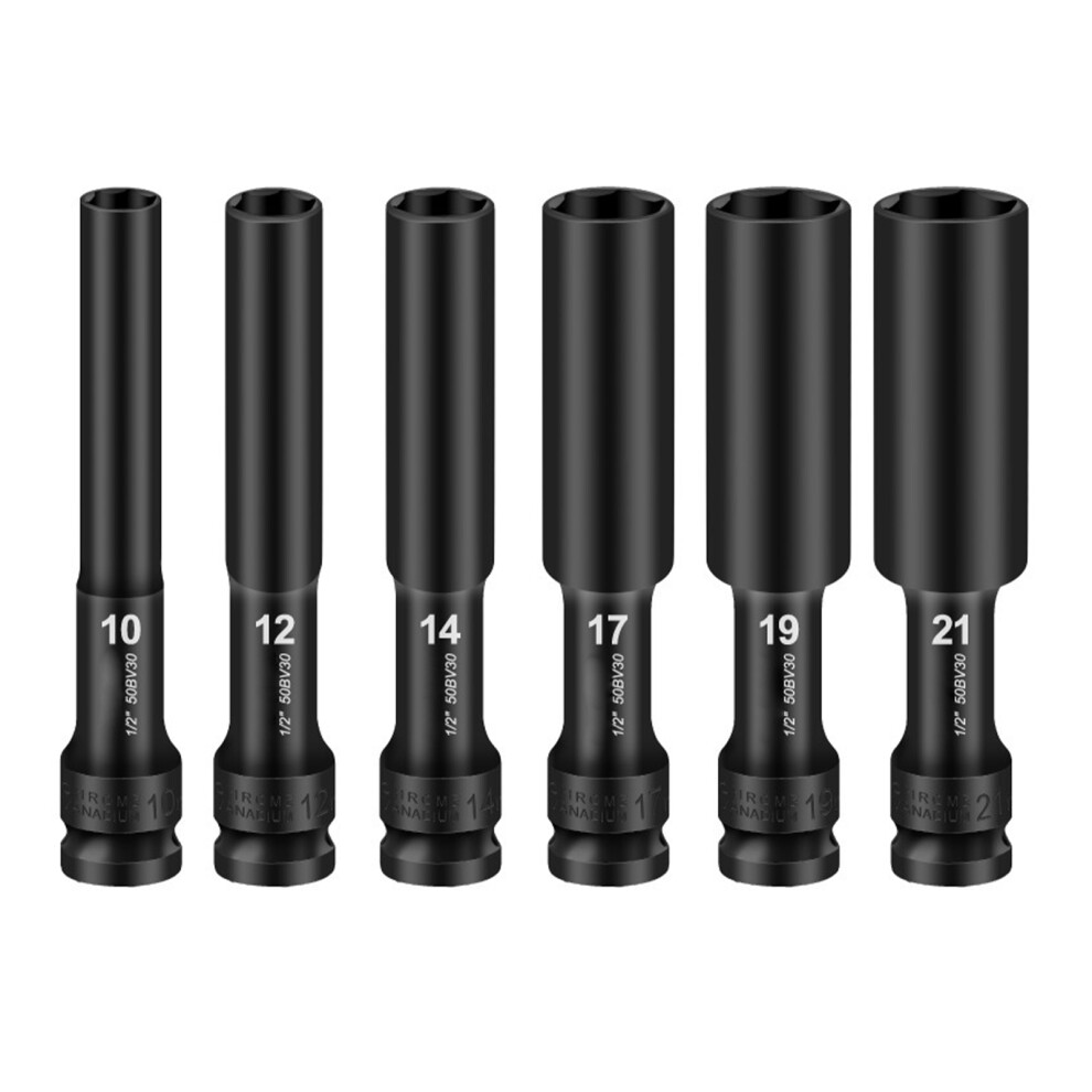 Professional 1/2Inch Hexagonal Socket Reinforced Structure Impact Socket 7754004606500
