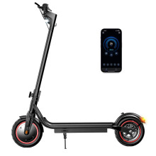 HeyScooter Electric Scooter, 34-45KM Range 500W Motor 8.5-9.3" Pneumatic Tires Fast Electric Scooter for Adults with APP Control,3-4 Speed Modes,Mult