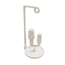 Stable 3D Print Thread Holder Rack NonSlip Base for Most Home Sewing Machines White
