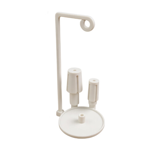 Stable 3D Print Thread Holder Rack NonSlip Base for Most Home Sewing Machines White