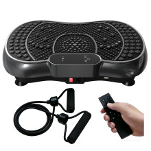 bigzzia Vibration Plate Exercise Machine, Vibration Plate for Weight Loss, Vibration Plate for Lymphatic Drainage Home Training and Shaping (inky)