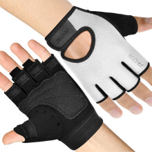RDX Weight Lifting Gloves Gym Fitness Workout, Anti Slip Palm Protection Half Finger, Adult & Kids Exercise Glove for Powerlifting Deadlifting Bodybu
