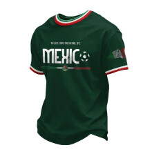 Sport Activewear 2026 Mexico Shirts Mens Football Tee Tops Merchandise Funny Tshirts Summer Round Neck Shirt Casual Short Sleeve Fans Top Breathable