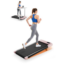Superun Raceable Walking Pad with App Control, Under Desk Treadmill for Smart Devices with Training Courses and AI Training, Max 136KG 159KG Suitable