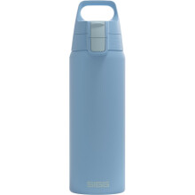 Sigg - Stainless Steel Drinking Bottle - Shield ONE Water Blue - Suitable for Carbonated Drinks - Leak-Proof - Feather-Light - BPA-Free - Outdoor & F