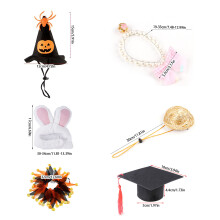 Fashion Porch Geese Statue DressingUp Costume Set with Hat Necklace Accessories B96118