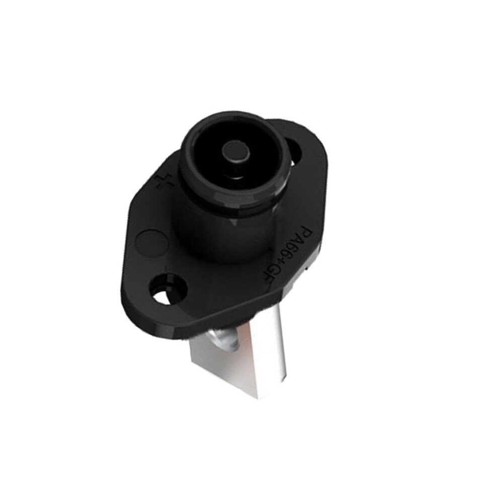 50A High Current Power Terminals Block Through Wall Power Adapter Energy Black Socket. 7754004646384