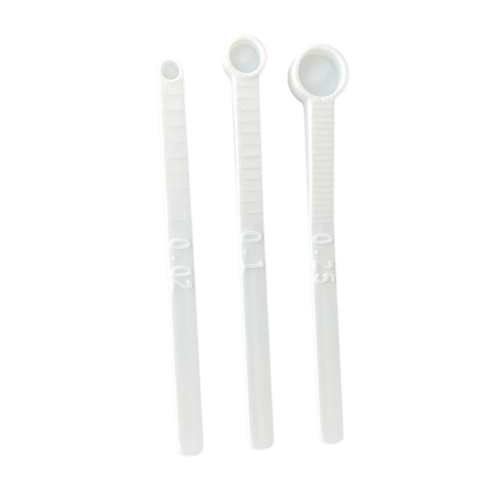 3Pieces/Set Feeding Spoon Dosing Spoon For Aquariums Features Durability Abs 7754004585560