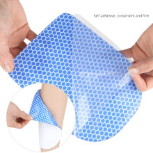 2Pairs Adhesive Ski Boot Insoles Gel Cushioning Shin Protectors Pad For Transparent os
