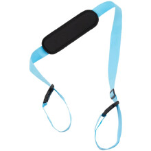 GORGECRAFT Beach Chair Carrying Strap Adjustable Scooter Anti-Slip Shoulder Straps Replacement Light Blue Universal Padded for Backpack Foldable Bala