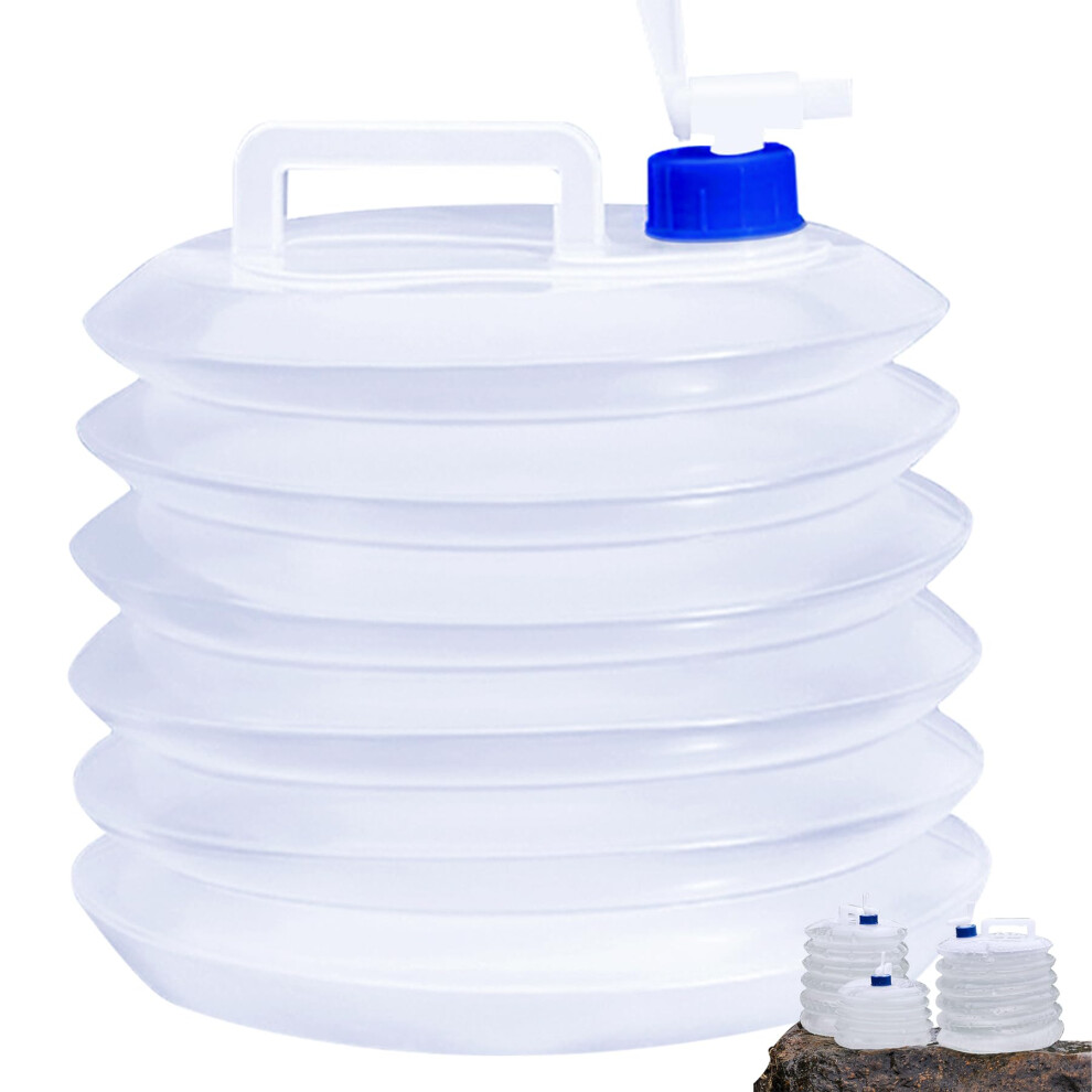Photos - Climbing Gear TBIBINWP Water Container, 3L/5L/10L/15L Collapsible Water Carrier with Tap, Folding Water Bucket, BPA-Free, Portable Water T