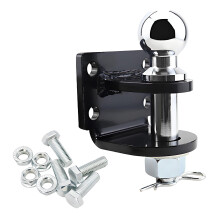 50Mm Trailer Hitches Receiver Trailer Hitches Mount with 2Inch Ball Ball traction hook
