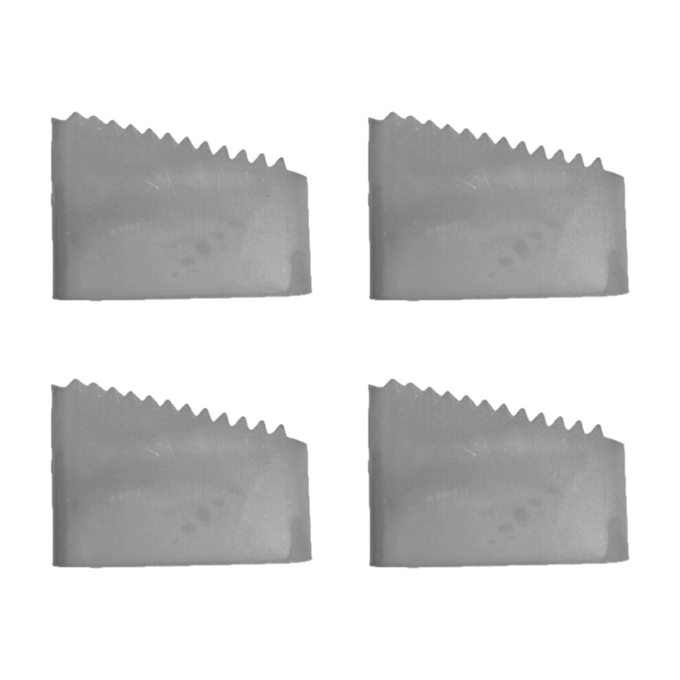 4Pcs Rubber Ladder Feet Nonslip Protective Pad For Telescopic Extension Ladders Grey 7754004574328