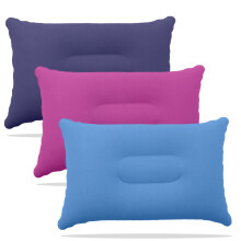 Peixiong 3 PCS Camping Pillows Ultralight Inflatable Pillow Small Squared Flocked Fabric for Hiking,Camping,Traveling,Napping,Desk Rest,Neck &Lumbar