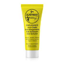 SLIPSTREAM ENDURANCE Anti Chafing Cream 65ml, Sweat & Water Resistant Chamois Cream for Running, Cycling, Triathlon & Inner Thigh Rub, Non-Greasy, Veg