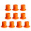 100Pcs Practical Plastic Rebars Protectors For Construction Site Safety Use 1