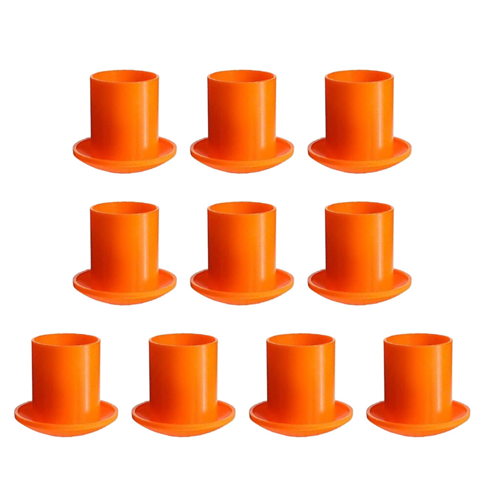 100Pcs Practical Plastic Rebars Protectors For Construction Site Safety Use 7754004634985