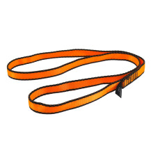 NewDoar CE & UIAA Certified Climbing Sling 16mm Nylon Sling Runners 22KN 4840LB Climbing Utility Cord Rock Climbing,Creating Anchors System,Rappellin