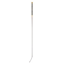 LeMieux LeGrip Schooling Whip 100cm in Brown - Horse Riding Stick for Equestrian Training - Light Polycarbon Shaft and Balanced Soft PU Grip Handle