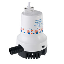 High Flow 12V 24V Marine Bilge Pump With Corrosion Resistant Plastic Body For 12V 19mm