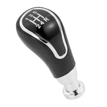 Plastic Shifter Knob Manual Transmission Car Vehicle bright edgee R is on the upper le