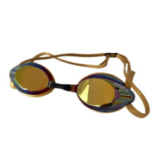 MARU Pulse Racing Swim Goggles (Gold/Pink/Blue) – Adult Swimming