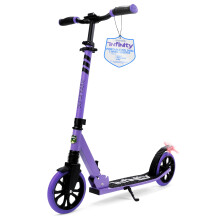 SereneLife Folding Kick Scooter, Kick Scooter for Kids Ages 8–12, Boys, Girls, Teenagers 11–15, Stunt Folding Scooter, Adult Scooter with Big Whee