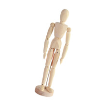 Premium Wood Mannequin Drawing Figure Artist Model Multiple Poses For Sketching 12 inches