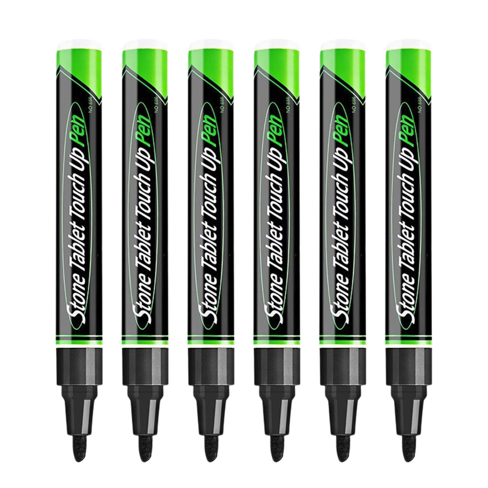 Colorful Tombstone Marker Pen Stone Touch Up Pen For Restoring Grave Inscription Black 7754004604520