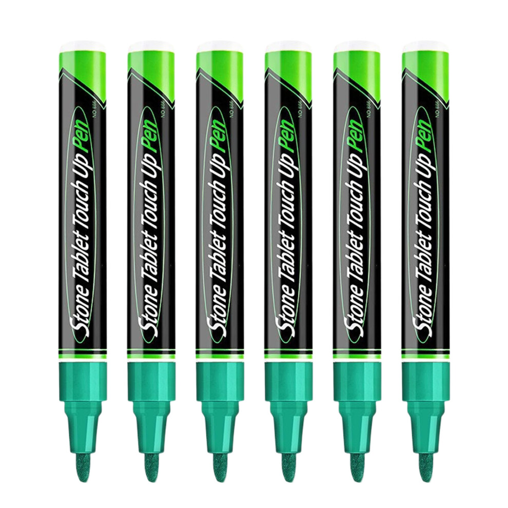 Colorful Tombstone Marker Pen Stone Touch Up Pen For Restoring Grave Inscription Green 7754004604223
