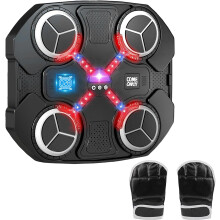 Music Boxing Machine for Kids with Boxing Glove, Wall Mounted Bluetooth Punching Machine Boxing Training Workout Exercise Equipment, Birthday Gifts T