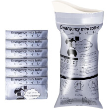 700ml Disposable Travel Toilet Bag – No-Spill with Solidifier Gel for Cars Vans HGV & Camping – Unisex Leak-Proof Emergency Relief Bag for Adults