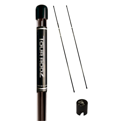 Longridge Golf Practice Aid Tour Rodz Alignment Sticks Black