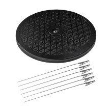 Adjustable Paint Stand With Fixed Base For Model Making Projects 6clips