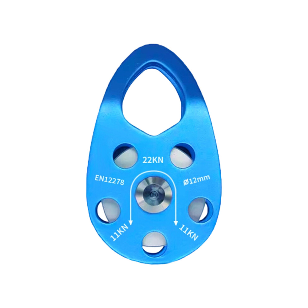 Heavy Duty Aluminum Alloy Pulley Wheel With Ball Bearing For Lifting And Moving Lake Blue 7754004621619