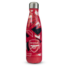 Hy-Pro Officially Licensed Arsenal F.C. Thermal Bottle - Stainless Steel, Double Wall, Vacuum Flask, Fade Design, Lightweight, Leakproof, Great Footb