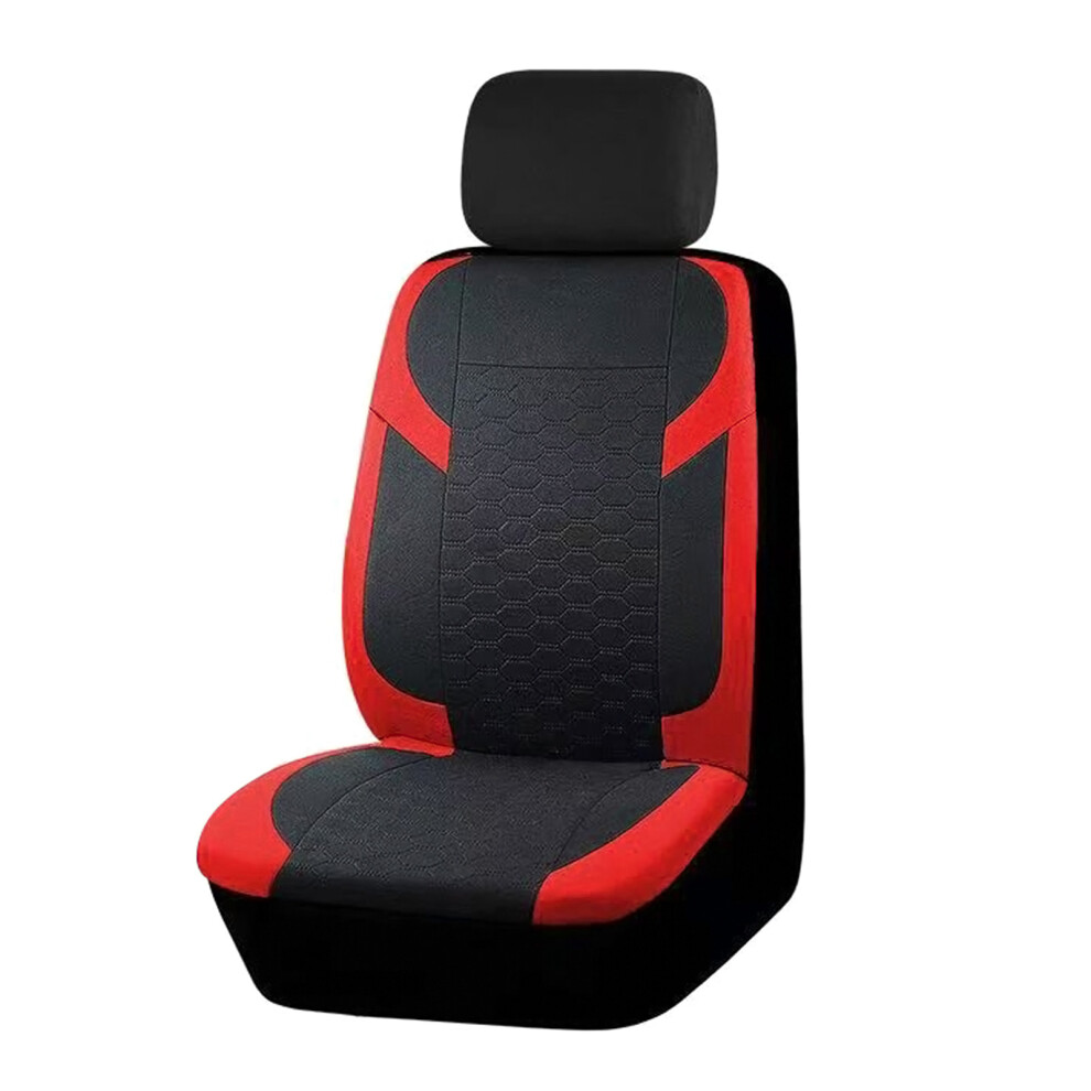 Elegant Design Car Seat Cover Protector Universal For Various Vehicles Model 1 Seat Red 7754004621947